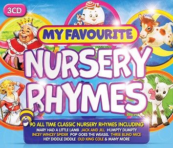 Various - My Favourite Nursery Rhymes (3CD / Download) - CD